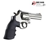 Hogue Smith & Wesson K & L Frame Round Butt Rubber Conversion Monogrip, Black