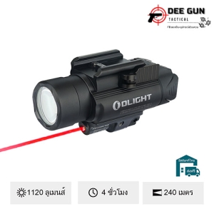 Baldr Pro R ไฟฉายรางมาพร้อมเลเซอร์เขียว 1350 ลูเมน