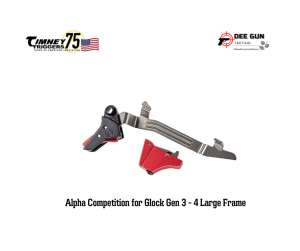 Alpha Competition for Glock Gen 3 - 4 Large Frame